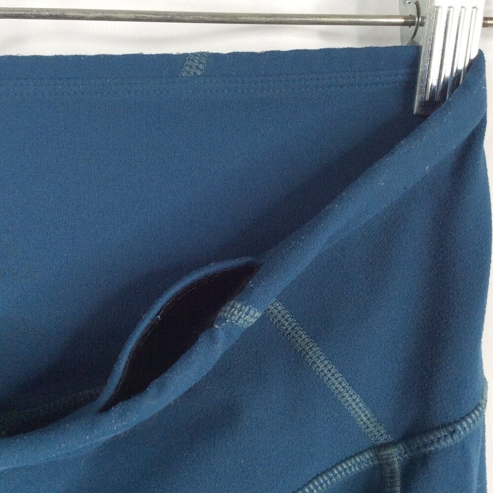 Prana 7/8 Leggings Women's Size Small Teal Media Pockets - Picture 6 of 9